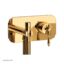 لوازم توالت توکار آتریسا مدل زیگموند پلاس( باکسs.w) طلا براق