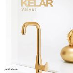 شیر آشپزخانه کلار مدل برلیان طلایی