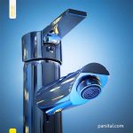 شیر روشویی کلار مدل نیو آریا کروم