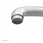 علم ظرفشویی ثابت (همراه مهره و آبفشان) کروم کی دبلیوسی