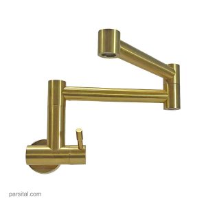 شیر قابلمه پرکن دیواری روگازی نوبل مدل فونیکس طلا مات (تک حرارته)