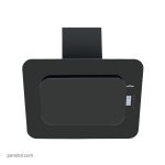 هود آروما مدل 1022 مورب 90cm شیشه مشکی