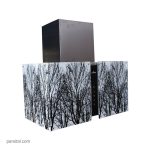 هود آروما مدل هنری (ART) 70cm شیشه طرح دار