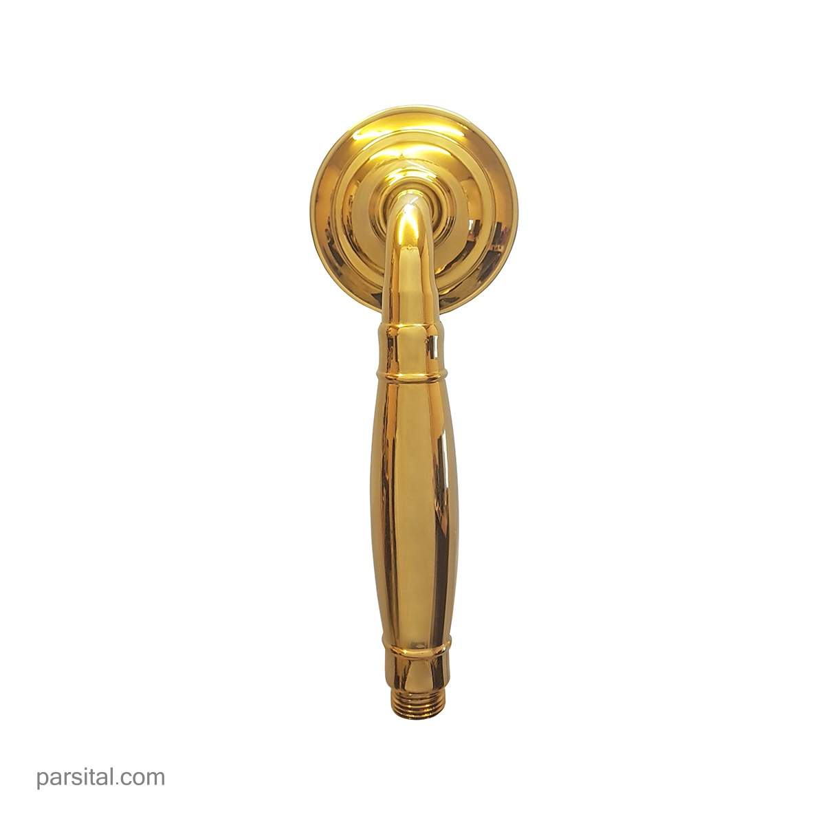 گوشی حمام آتریسا مدل ویولت طلا براق