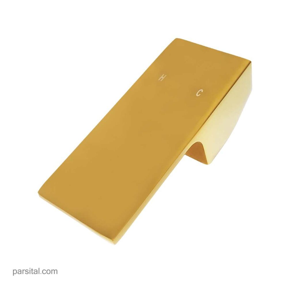 دسته شیر آتریسا مدل اپکس طلایی
