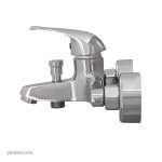 شیر حمام ادرینا مدل میخک کروم