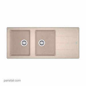 سینک گرانیتی کرم برفکی فرانکه مدل BFG 621 996