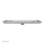 کفشور استیل خطی سرامیک خور 52/5×12/5 جاستایم C0306-54-79S1