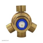 شیرمرکزی (بدنه) حمام توکار کلار مدل لاکچری جعبه دار تیپ 3 با دایورتور