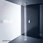 لوازم (متعلقات) حمام توکار کلار مدل لاکچری فلت تیپ 1 کروم