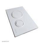 کلید فلاشتانک توکار کلار گرد سفید