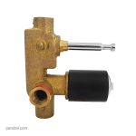 شیرمرکزی (بدنه) حمام توکار کی دبلیو سی مشکی تیپ 3-4