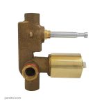 شیرمرکزی (بدنه) حمام توکار مدل آوا و زو تیپ 3 و 4 طلا براق (PVD) کی دبلیو سی