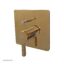لوازم (متعلقات) حمام توکار کی دبلیو سی مدل آوا طلا pvd تیپ 4 (سردوش 25cm)