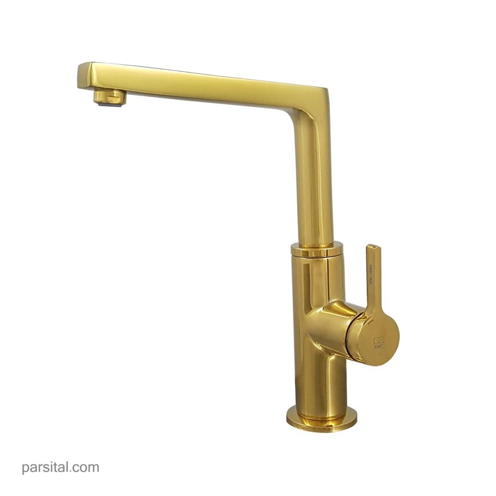 شیر ظرفشویی کی دبلیو سی مدل آوا طلا براق (PVD)