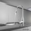 شیر آشپزخانه شلنگدار - چراغدار مدل ایو نیکل خشدار کی دبلیوسی