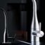 شیر آشپزخانه شلنگدار - چراغدار مدل ایو نیکل خشدار کی دبلیوسی