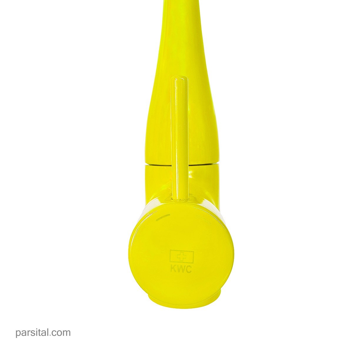 شیر آشپزخانه شلنگدار - چراغدار مدل ایو زرد کی دبلیوسی