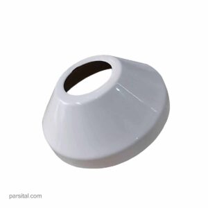 قالپاق کی دبلیوسی فلزی سفید
