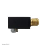 زانو دیواری حمام توکار آوا مشکی کی دبلیوسی