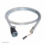 شلنگ شاوری چراغ دار ایرانی مدل ایو کی دبلیو سی بدون پرلاتور