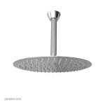 لوازم (متعلقات) حمام توکار کی دبلیو سی مدل زو تیپ 4 با سردوش استیل 25cm و گوشی فیت ایر کروم