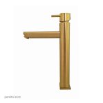 شیر روشویی بلندنوبل کراویت- طلایی مات