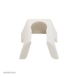 پایه گوشی تلفنی پاندا ثابت سفید