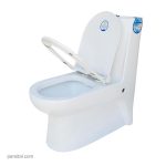 توالت فرنگی رسی مدل مدیسا سفید