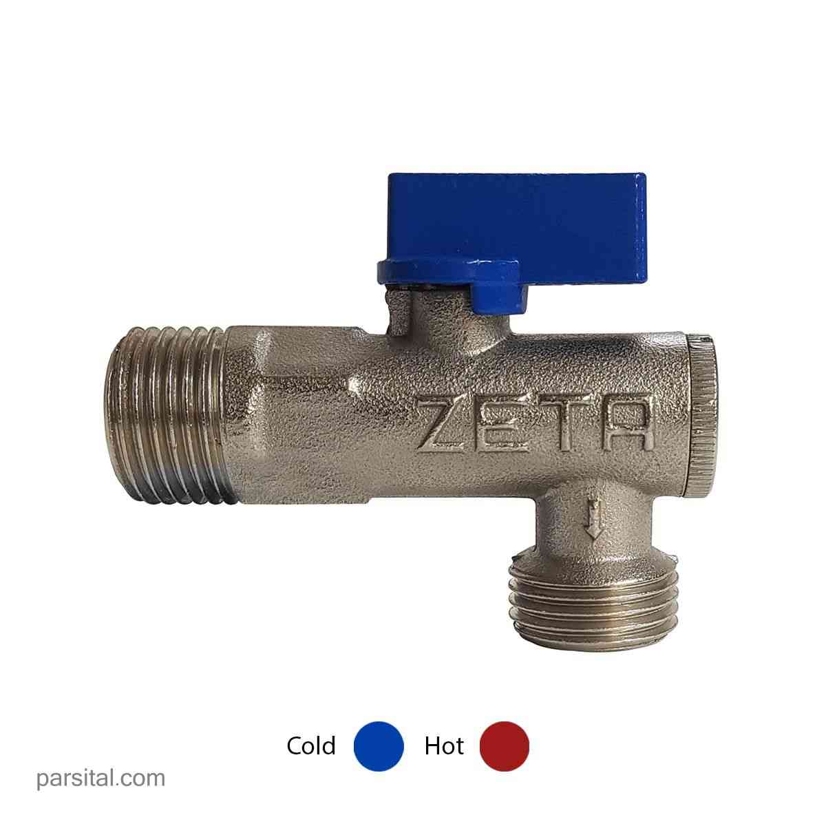 شیرپیسوار 1/2 اینچ فیلتردار زتا-شیلان (zeta) بدون قالپاق