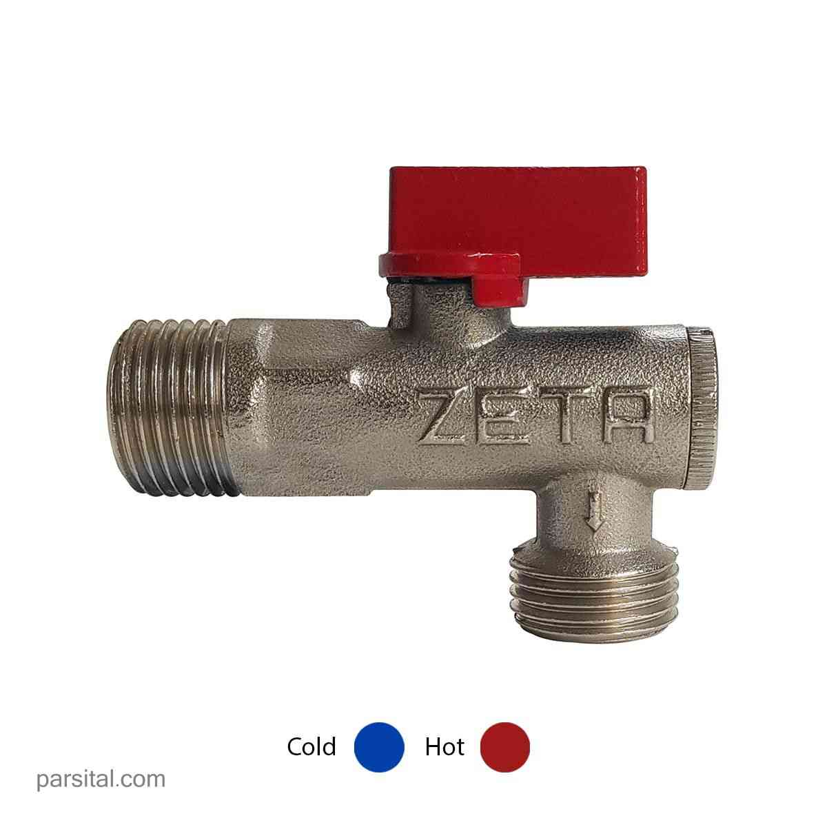 شیرپیسوار 1/2 اینچ فیلتردار زتا-شیلان (zeta) بدون قالپاق