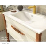 کابینت روشویی ورتا موناکو کرم روشن