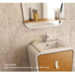 کاسه روشویی ورتا مدل سالویا سفید