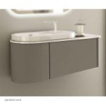 کابین تک مدل زینیا طوسی تیره ورتا